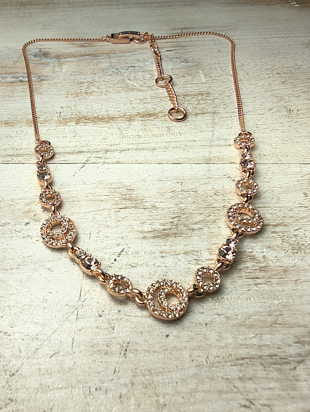 Givenchy Rose Gold-tone Stone Necklace